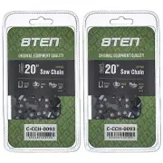 Chainsaw Chain 20 Inch .050 .325 78DL for Echo CS-520 CS-490 CS520 2-Pack