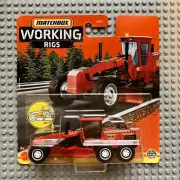 NEW MATCHBOX WORKING RIGS RED MBX ROAD GRADER 3/16 NOC