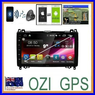 MERCEDES VIANO 2008-11 GPS WIRELESS CARPLAY ANDROID AUTO CAMERA DAB+ TPMS DVR