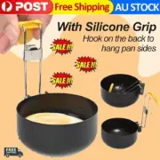 Egg Cooker Egg Ring Collapsible Hang Ear Egg Boiler Poached VP