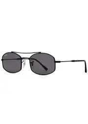 Ray-ban Narrow Aviator-style Sunglasses - Black ONE SIZE