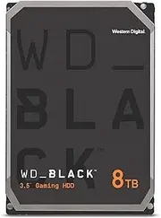 WD_BLACK 8TB Gaming Internal Hard Drive HDD - 7200 RPM, SATA 6 Gb/s, 128 MB Cache, 3.5" - WD8002FZWX