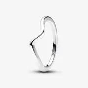 *BRAND NEW* Pandora Timeless 925 Sterling Silver Polished Wave Ring 193095C00