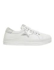 [Easy Steps] Ultra Silver/White Sneakers