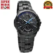 Casio Oceanus OCW-S5000B-1AJF All Black Manta Titanium Solar Men Watch Japan NEW