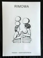 Authentic RIMOWA x Geoff McFetridge Luggage Sticker (No. 1)