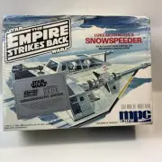 Star Wars LUKE SKYWALKERS SNOWSPEEDER Empire Strikes Back MPC 8914 Model SEALED
