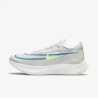 在飛比找Yahoo!奇摩拍賣優惠-NIKE Zoom Fly 4 白 螢光綠 避震透氣舒適 運