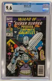What If? #49 Silver Surfer Possessed the Infinity Gauntlet CGC 9.6 White Pgs