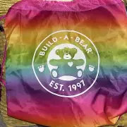Build A Bear Tie Dye Rainbow Back Pack