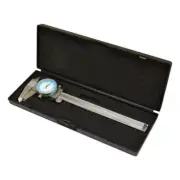 6'' Dial Caliper Gage Gauge Scale Read 0.01" 64th Fractional Stainless Steel