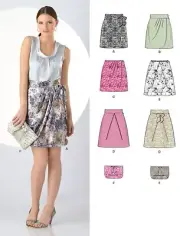 New Look Sewing Pattern 6969 Skirt Bag Misses Size 6-16