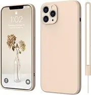 iPhone 11 Pro Max Case, ElestBela Phone Case iPhone 11 Pro Max Ultra Thin Slim with Microfibre, Scratch-Resistant All-Round Protection Case for iPhone 11 Pro Max 6.5 Inch Khaki