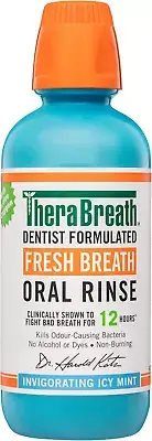 Therabreath Oral Rinse Mouthwash - Fights Bad Breath - Dentist Formulated - A...