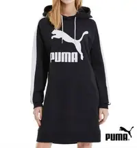 在飛比找Yahoo!奇摩拍賣優惠-全新真品puma黑色連帽連身裙