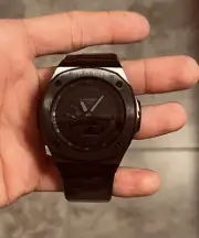 Casio G-Shock GA-2100-1A1 Black Men's Analog & Digital Watch