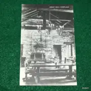 VINTAGE GIRL SCOUT - CAMP EDITH MACY POSTCARD - FIREPLACE - GREAT HALL