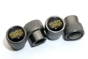 4x Universal Fit White Privilege Car Wheels Tire Air Valve Caps Stem Dust Cover (for: Suzuki)