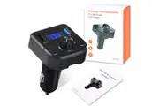 Handsfree Call Dual USB Car Charger,Bluetooth FM Radio Receiver