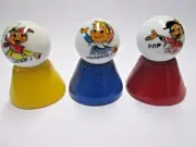 3 - RICE KRISPIES SNAP CRACKLE & POP COLLECTOR MARBLES