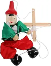 Marionette Puppet Interactive Doll for Adults Pull String Design for Storytelling and Performances for Playtime and Collectible Display