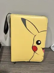 400 Card Pocket Binder 4 Pocket Trading Card Album Folder Pokemon TCG Pikachu