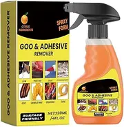 Car Sticker Remover, Sticker Lifter Liquid Tape Remover Adhesive Spray, Powerful Multifunctional Solution 120ml for Removing Stickers Labels Decals Glass, Metal, Tiles, Wood