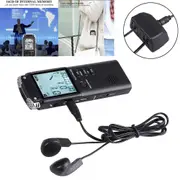 16GB Digital Voice Recorder Voice Activated Recorder for Lectures Meetings MP3
