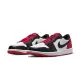 【NIKE 耐吉】Air Jordan 1 Retro Low OG Black Toe 黑紅 腳趾 黑頭 男鞋(CZ0790-106)