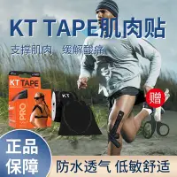 在飛比找Yahoo!奇摩拍賣優惠-KTTAPE專業馬拉松肌貼拉傷肌內效貼布半月板護膝肌肉貼布運