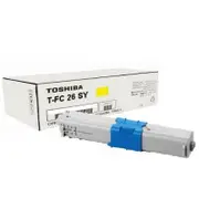 Genuine Toshiba TFC26S Yellow Toner