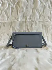 Tory Burch Flap Cross-body + dust bag (Blue Cloud/445)