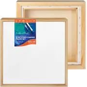 14 x 14 Inches Eraldo di Paolo Stretched Canvas with Wood Frame