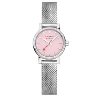 【MONDAINE 瑞士國鐵】evo2 時光走廊腕錶Wild Rose野玫瑰 瑞士錶(26130SM / 26mm)
