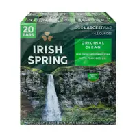 在飛比找PChome24h購物優惠-Irish Spring清香體香皂4.5oz/127gx20