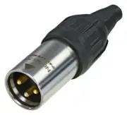 NEUTRIK - XLR Plug, 3-Pole, IP65, 16A
