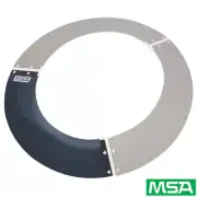 MSA 697410 Full Brim Hard Hat V-Gard Sun Shield Visor
