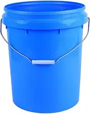 MagiDeal Car Wash Bucket Car Wash Tool with Handle Storage Bucket for Cleaning Water Storage Container for Hiking Washing, Blue