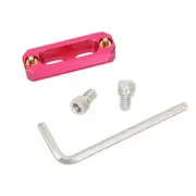 NATO Rail 50mm QR Bar Slide Mount With Anti-fall Spring Pins Fr DSLR Camera Cage