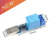 LCUS-1 USB Relay Module 1 Channel Switch JQC-3FF-S-Z Arduino