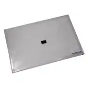 Foldermate Velcro Polyprop Document Wallet Foolscap (Clear)