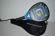 GRANDCOW Paddle Tennis Racket Carbon Power Pop Tennis Paddle super flex 38mm