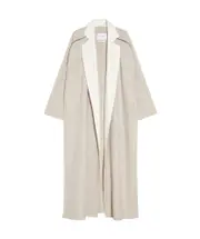 Max Mara Amour Open Front Coat IT40,IT34,IT42,IT38,IT36 BEIGE