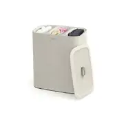 Joseph & Joseph Tota Trio 90L Laundry Basket Multi Compartment w/ Tote Bag Ecru
