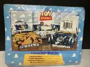 Pottery Barn Kids Disney Pixar Toy Story Twin 3 Piece Sheet Set Complete NEW!!