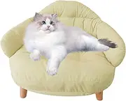 Soft Dog Sofa Bed with Legs | Elegant Couch Dog Bed for Ultimate Comfort | Breathable Pet Couch Chair and Cat Nest Bed for Stylish Living Room and Bedroom Decor, Providing a Cozy Retreat for Your Pets