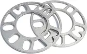 Wivplex Spacers 2pcs 10MM 4x98 4x100 4x108 4x114.3 5x100 5x105 5x108 5x112 5x114.3 5x120 Aluminum Car Wheel Spacer Adjusting Shim Shims Plate Car Wheel Spacers