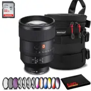 Sony FE 135mm f/1.8 GM Lens (Intl Model) Accessory Kit