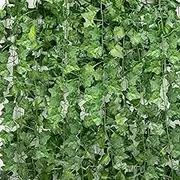 Tecbeauty 72pcs Vines Garland - 496 Feet Artificial Leaves Fence Privacy Screen Green Fake Vines for Room Decor - Greenery Garland for Wall Decorations