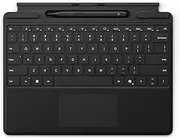 Microsoft Surface Pro Keyboard with Surface Slim Pen | Black | QWERTZ | Compatible with Surface Pro Copilot+ PC (11th Edition), Surface Pro 9 & Surface Pro 8